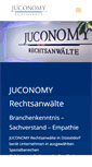 Mobile Screenshot of juconomy.de