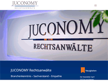Tablet Screenshot of juconomy.de